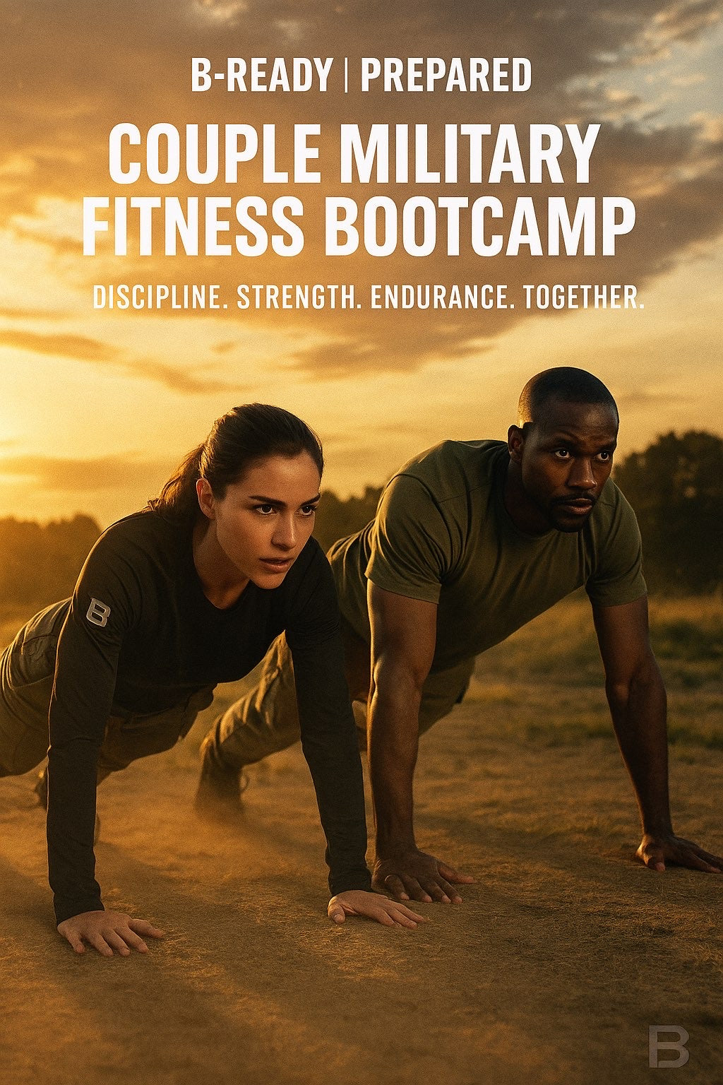 B-READY | B-PREPARED Couple Men Woman Military Fitness Bootcamp