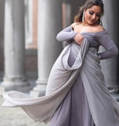 B-READY Pregnant woman cloak dress