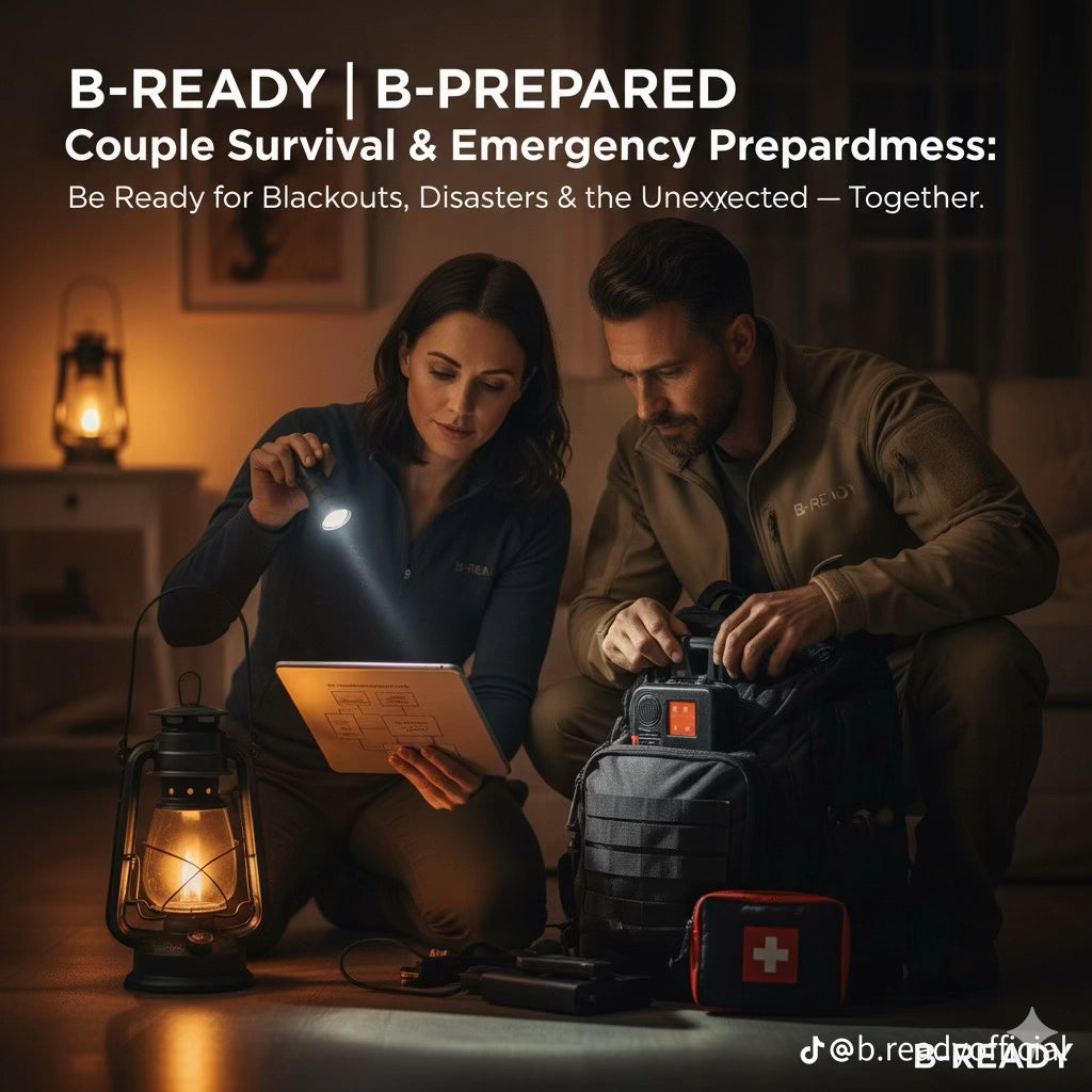 B-READY | B-PREPARED Couple Survival & Emergency Preparedness Blackouts and more