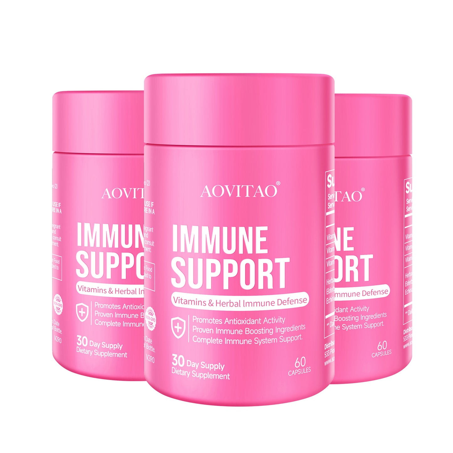 B-READY Natural Herbal Immune Defense Immunity Vitamins Supplement Booster And Mushroom Supplement With Lion's Mane, Reishi, Chaga, Cordyceps, Turkey Tail & More