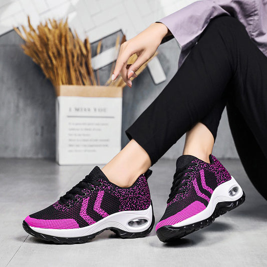 B-READY
Air Cushion Heightening Shoes Women Breathable Dancing Shoes Outdoor Sports Shoes