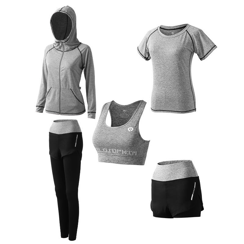 B-READY
Woman Quick-Drying High-Waisted Plus Size Gym Set