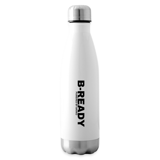 B-READY Gym 26 Insulated Water Bottle - white