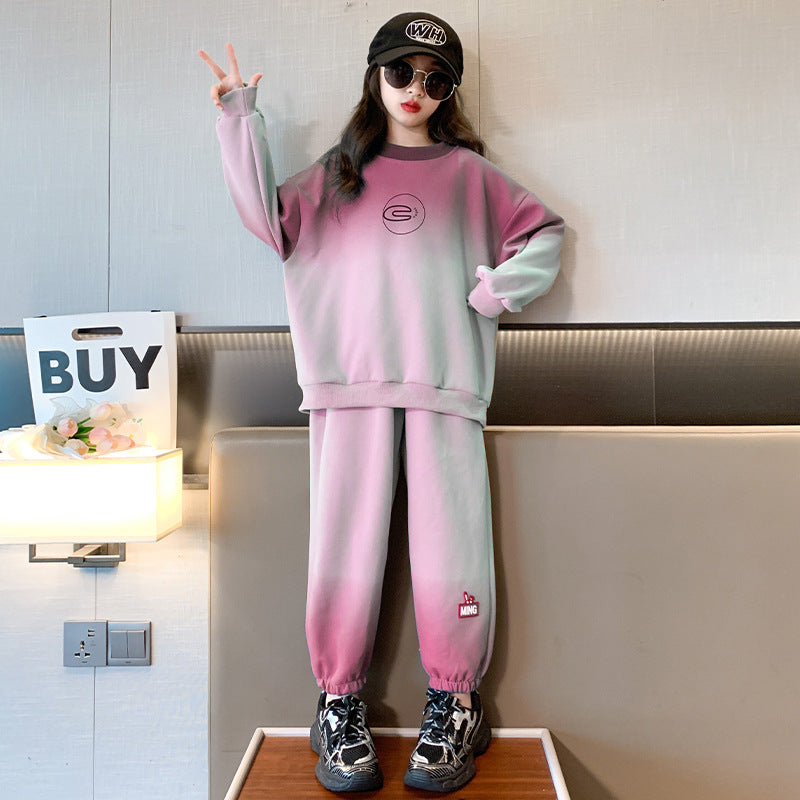 B-READY Kids Children's Sweater Sportswear Two-piece School Set