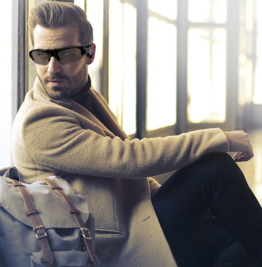 B-READY SMART AI 26 Music Stereo Bluetooth Glasses Bluetooth Phone Wireless Earphones Sport Headphone With Anti UV400 Polarizing Lens For Sport