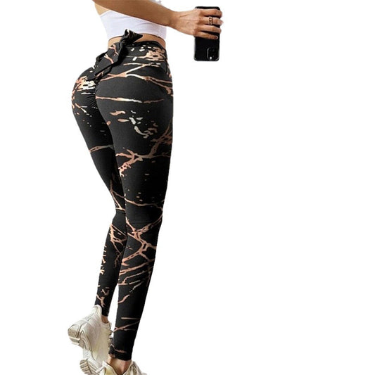 B-READY Sexy Peach Hip Hip Lifting Sport Fitness Yoga Gym Leggings