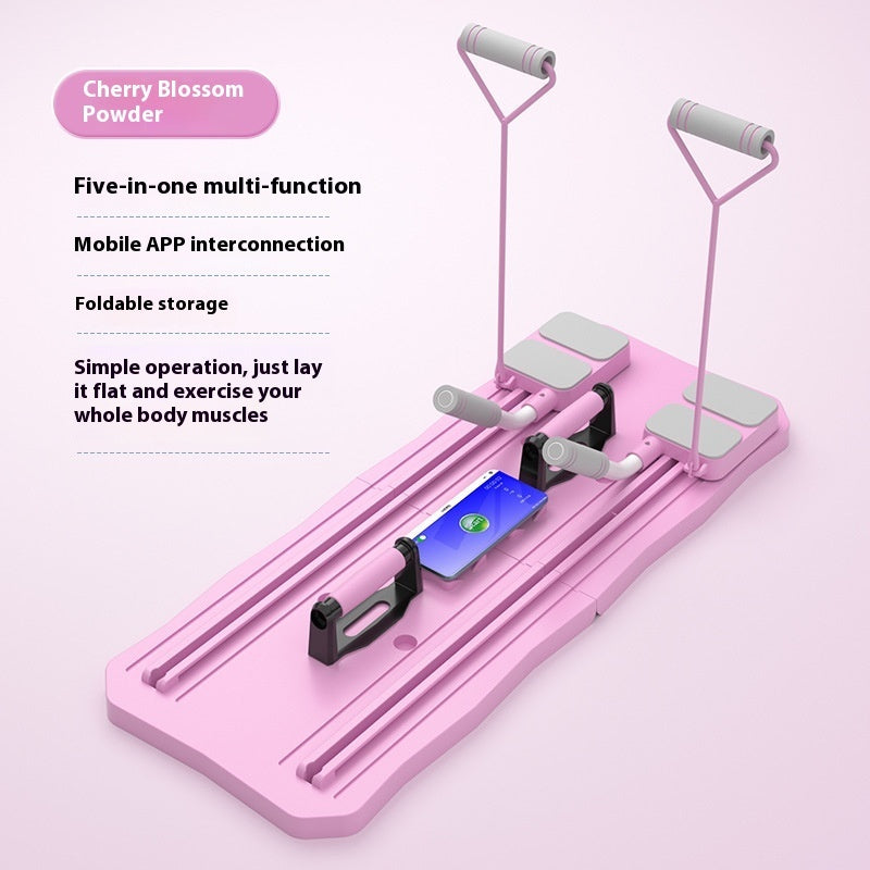 B-READY Multi Functional Fitness Board With Foldable Design Pilates Board incl. Trainings Course