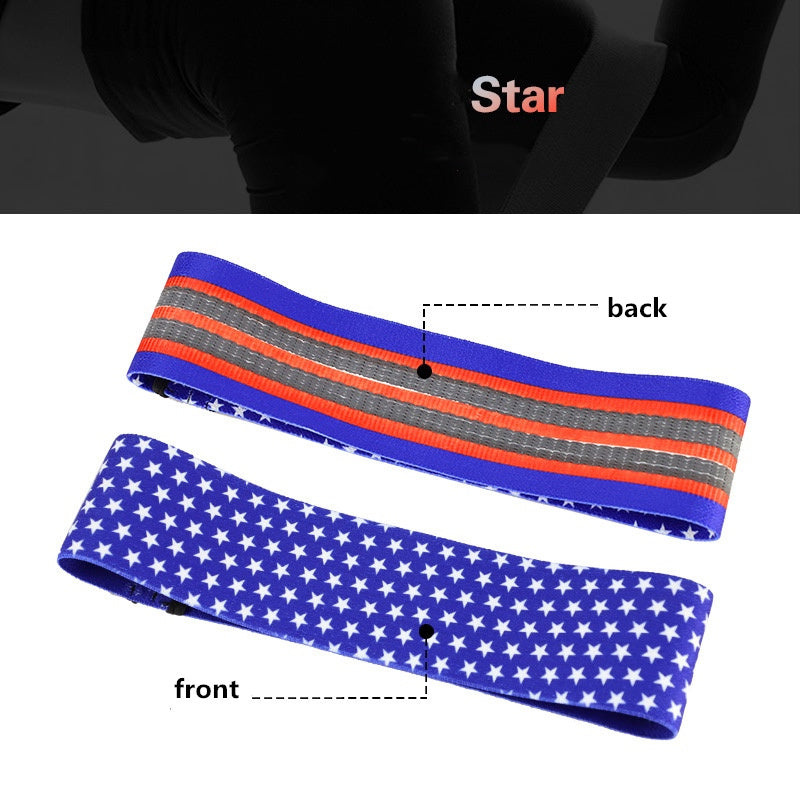 B-READY Anti-slip yoga camouflage color resistance band