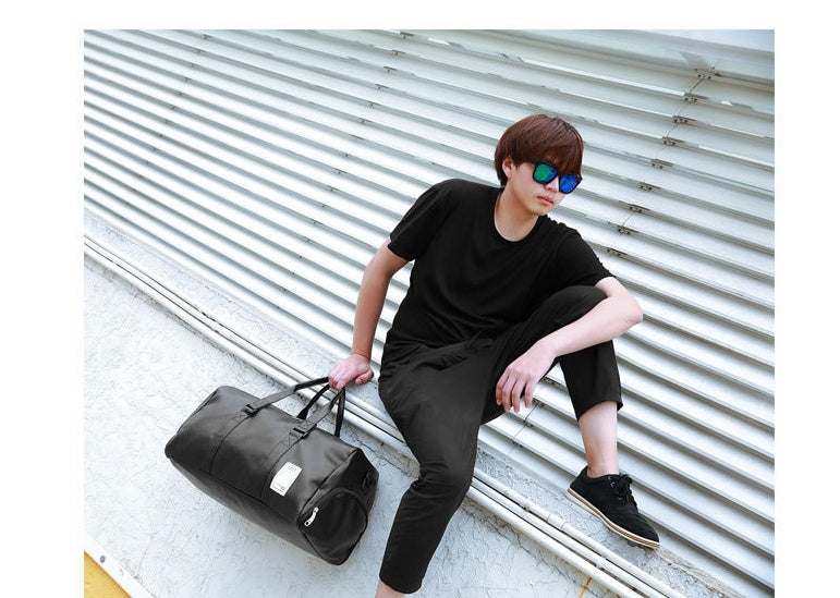 B-READY All Black Gym Sport Fitnesstasche Unisex