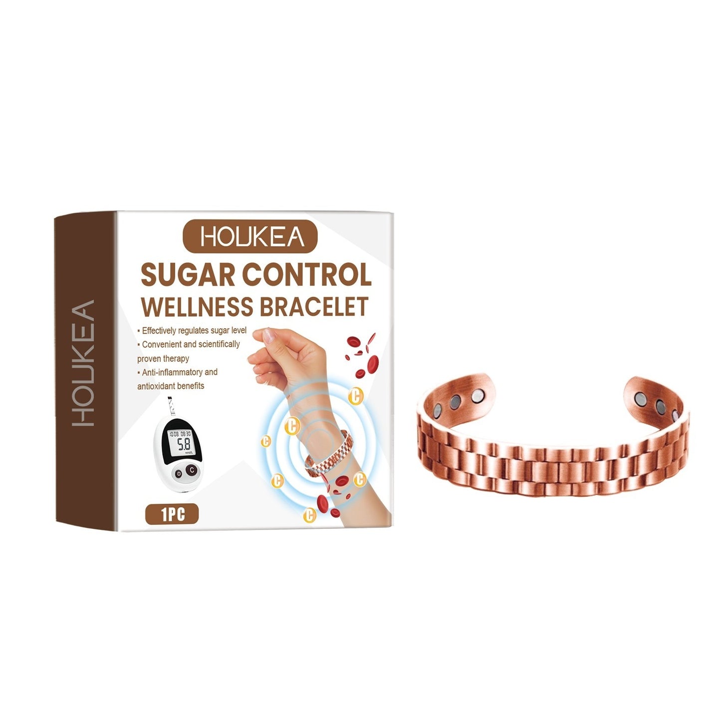 B-READY Sugar Control Wellness Bracelet B-READY WELLNESS