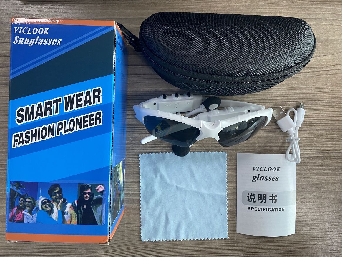 B-READY SMART AI 26 Music Stereo Bluetooth Glasses Bluetooth Phone Wireless Earphones Sport Headphone With Anti UV400 Polarizing Lens For Sport