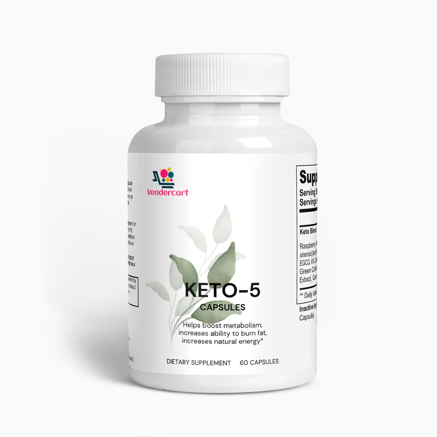 B-READY KETO 5 DIETARY SUPPLEMENT 60 CAPSULES Supplement