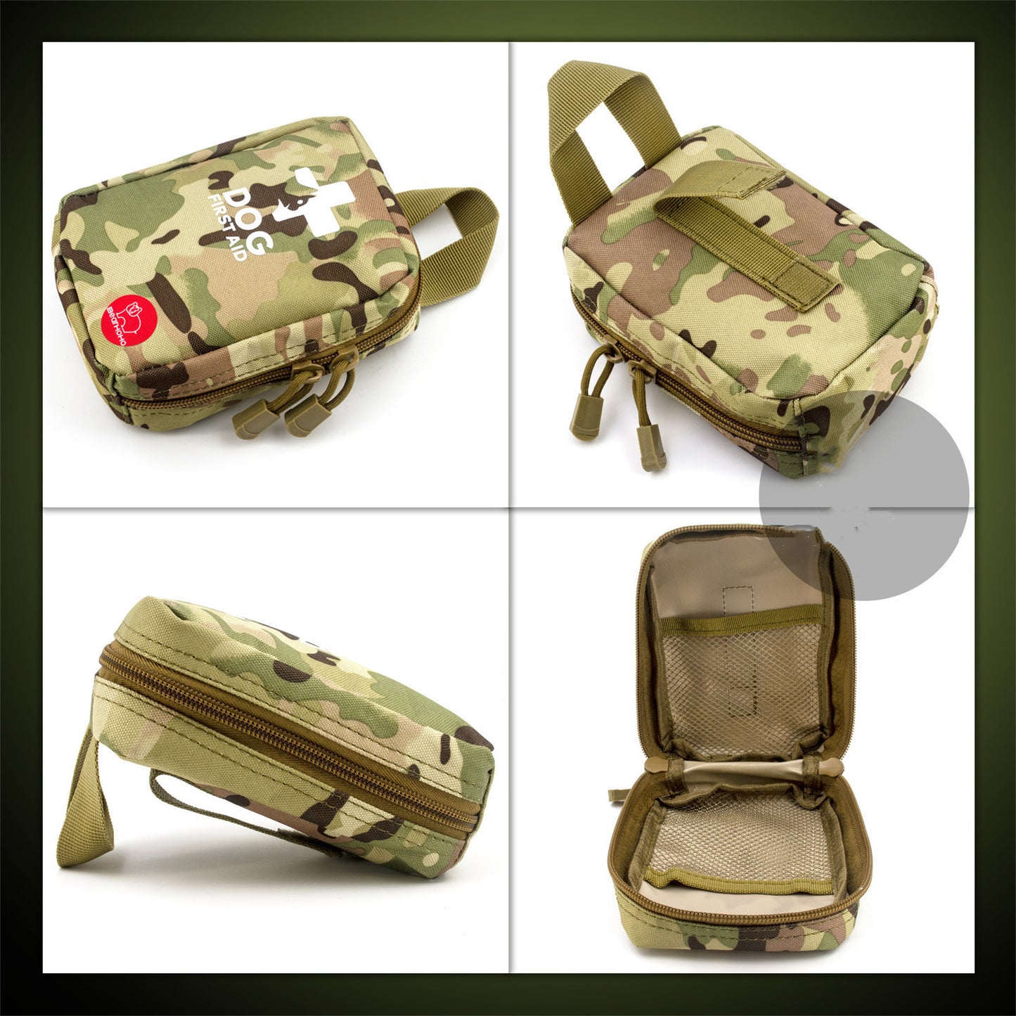 B-READY Outdoor Camouflage Multifunctional Dog Cats Pets First-aid Appliance B-PREPARED 2026