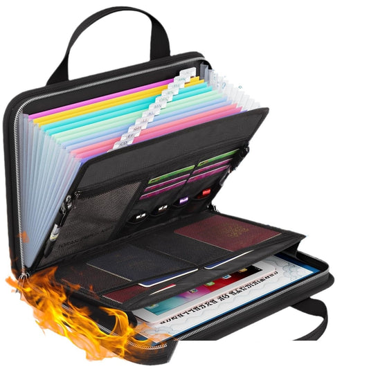 B-READY Fireproof Portable Handle Strap With Expanding File Folder Zipper B-PREPARED 2026