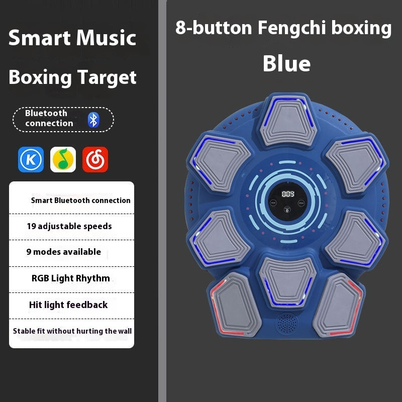 B-READY Smart Boxing Target Bluetooth Music Intelligent Training Boxing Machine Fun for Family and Friends Gift
