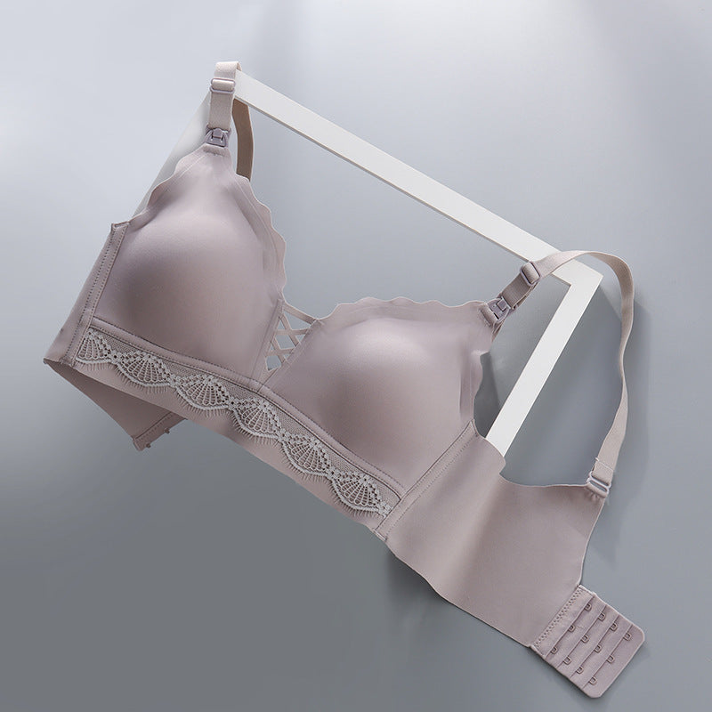Unterwäsche Anti-Sagging-BH dünn während der Schwangerschaft und Stillzeit