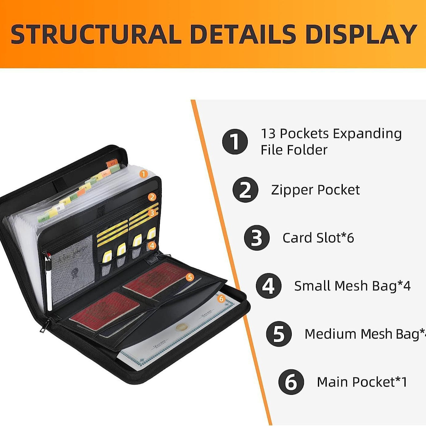B-READY Waterproof And Fireproof File Bag Foldable Organ File Bag B-PREPARED 2026