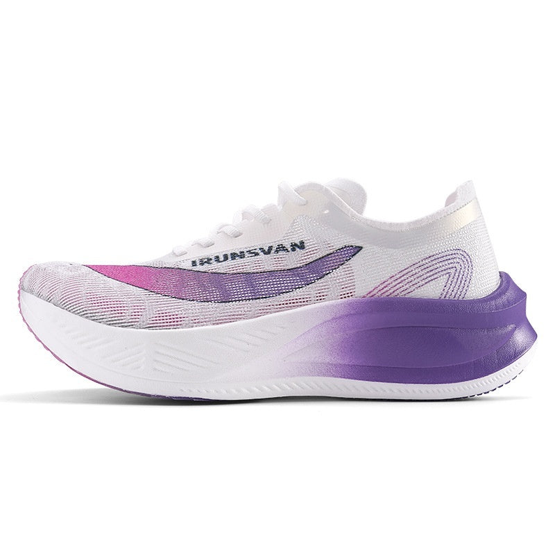 B-READY Running Shoes for First Marathon Training Nylon Carbon Plate Marathon Shock-absorbing Training Running Shoes