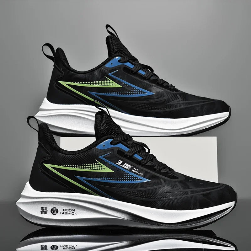 B-READY Marathon Sport Running Shoes Men And Woman Waterproof Sneakers Men Non-slip Jogging Men's Shoes Outdoor Casual Walking Shoes Male Footwear