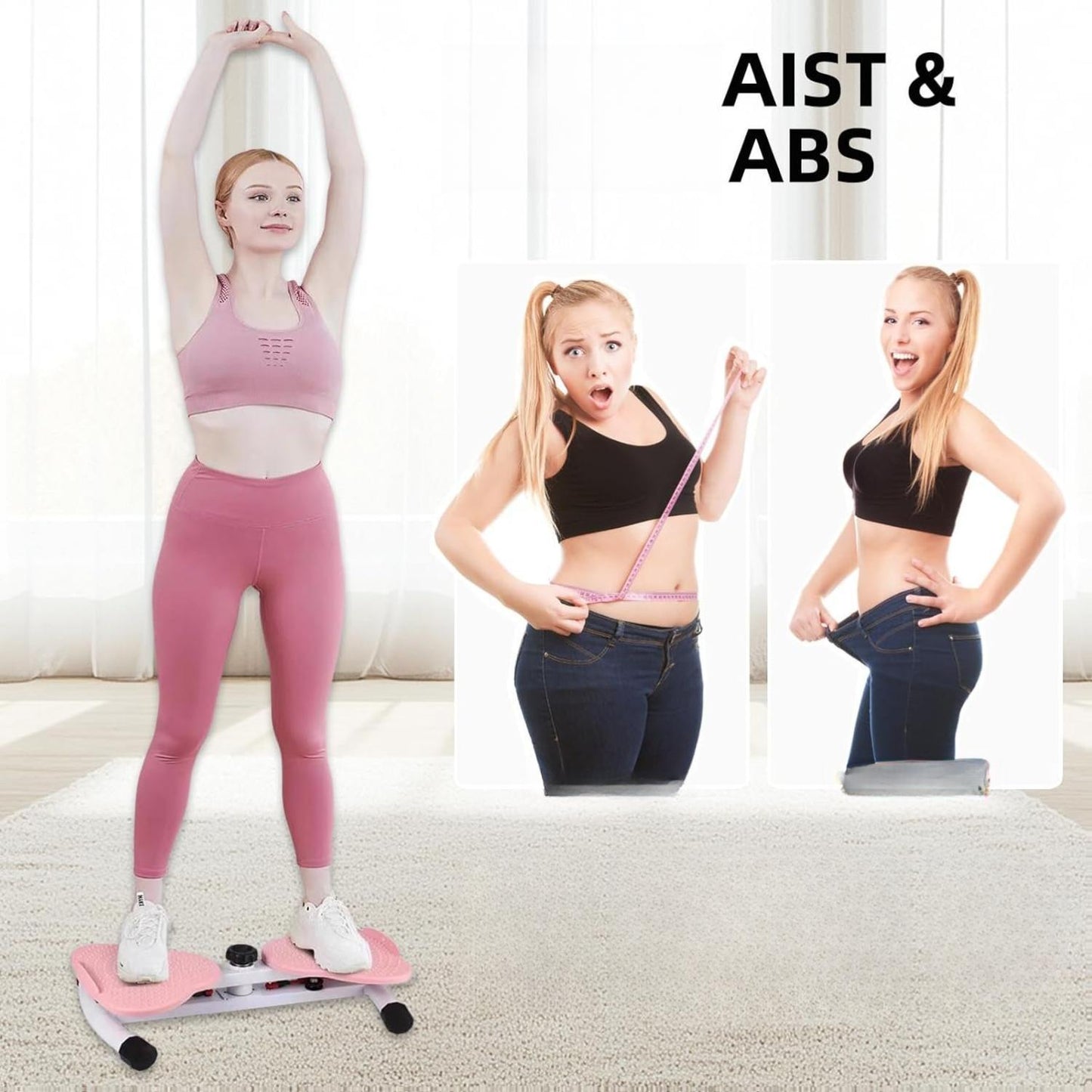 B-READY Waist Twist Plate - Twist Daily To Slim Down Your Waist, Improve Your Posture, Say Goodbye To Belly Fat, And Easily Shape A Perfect Body At Home