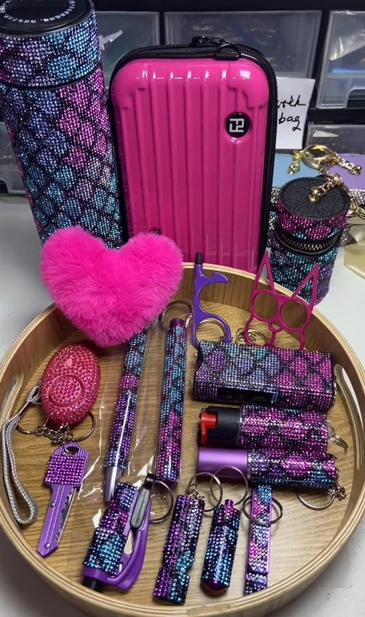 B-READY Kids Girls Children Woman self defence Rose Safety Set B-PREPARED 2026