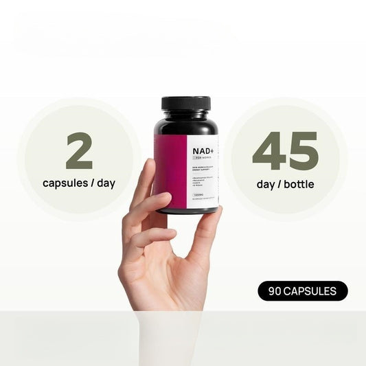 B-READY NAD+ Woman Oral Supplement Of Nadnicotinamide Nucleosides Capsules