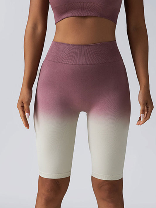 B-READY 2 Pack Workout Shorts For Women Scrunch Butt Lifting High Waisted Yoga Gym Seamless Booty Biker Shorts