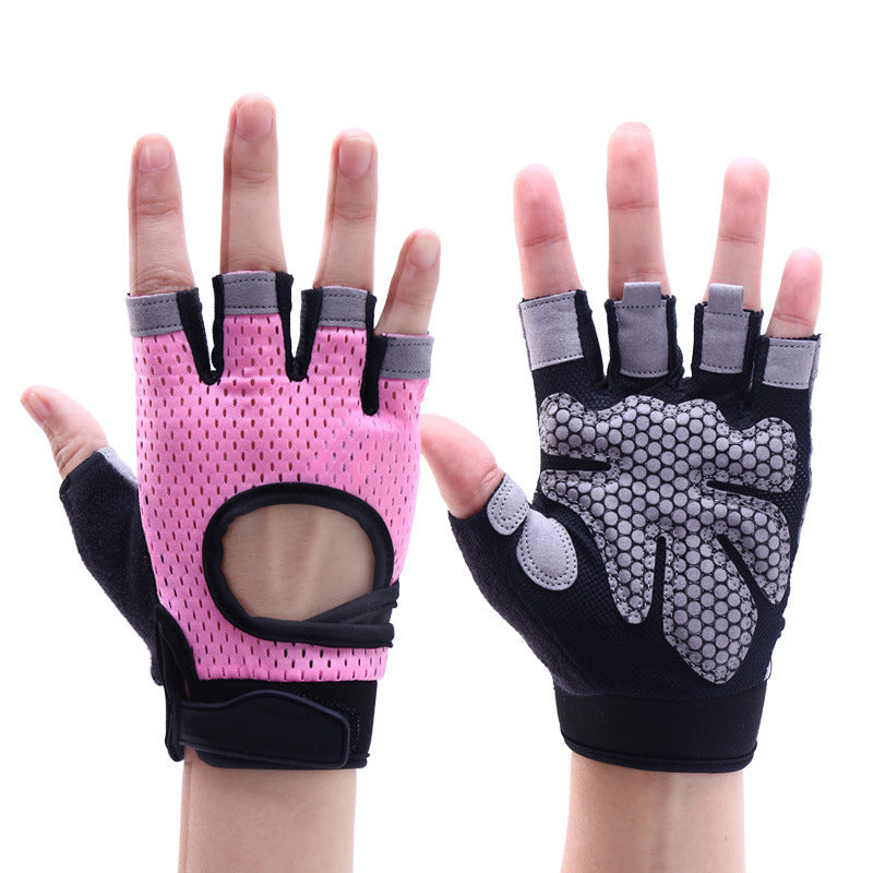 B-READY Gym Fitness Gloves unisex Men And Women Dumbbell Equipment Horizontal Bar Exercise Wristband