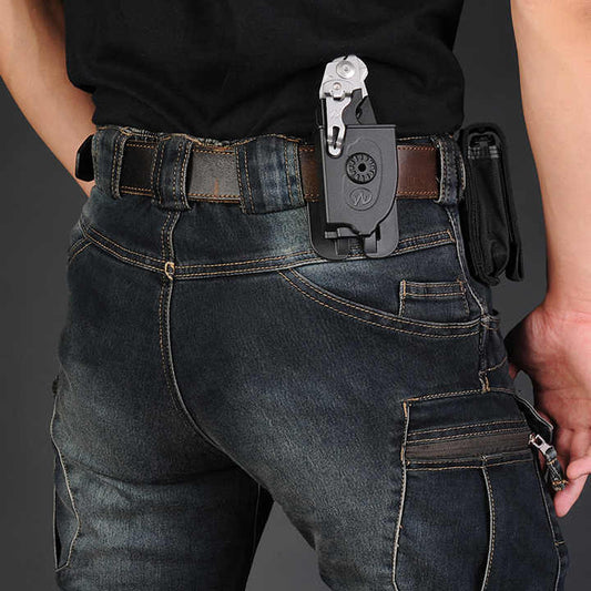 B-READY Tactical Jeans Straight Slim Training Men's Trousers B-PREPARED