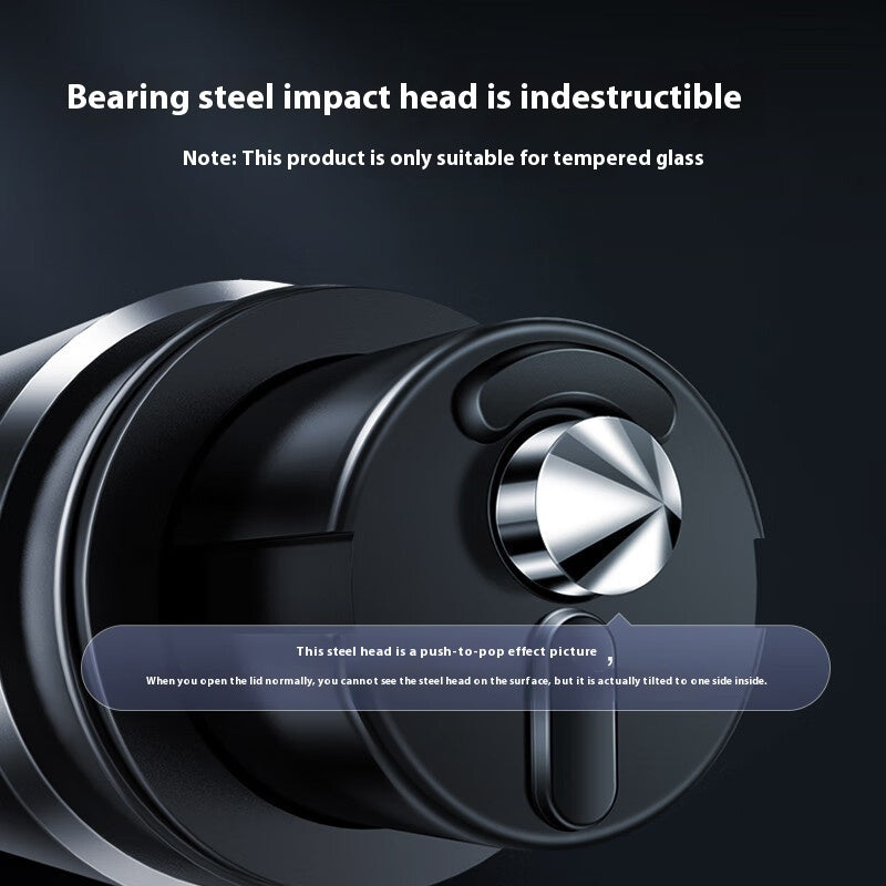 B-READY Automobile Safety Hammer Escape Broken Window Cuttable Safety Belt B-PREPARED 2026