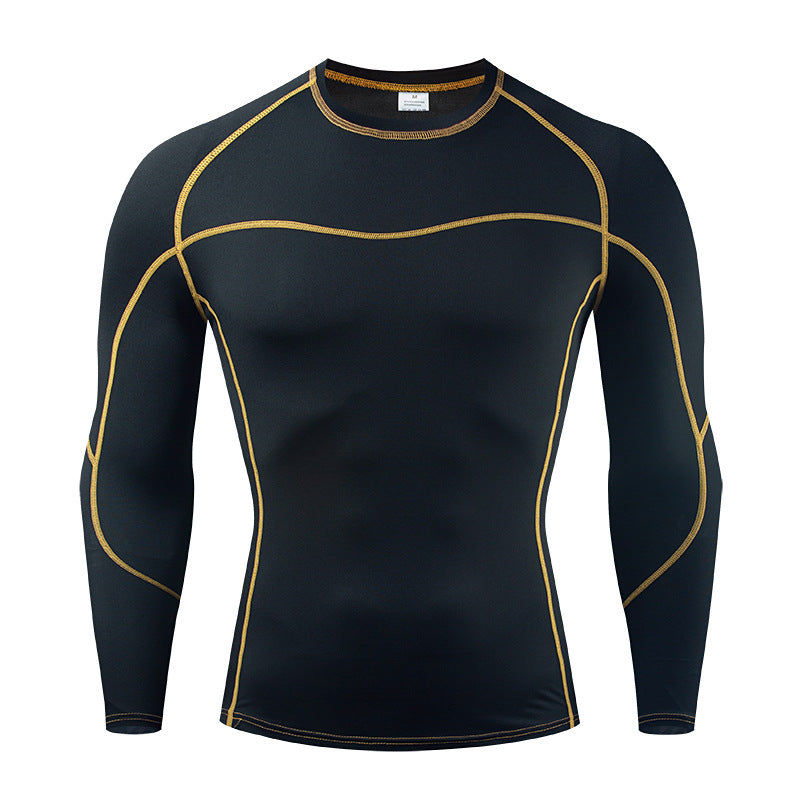 European And American Quick-drying Long-sleeved T-shirt Sportswear Running Fitness