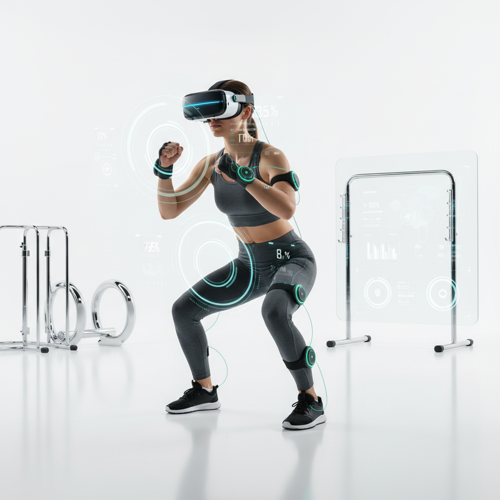 VR Fitness Training mit Meta Quest Headset
