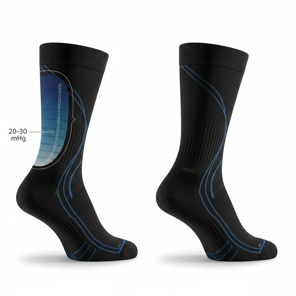 🧦 Kompressionssocken - Schnellere Regeneration!
Profi-Recovery für deine Beine! Medizinische Kompression für bessere Durchblutung und schnellere Erholung.
✅ Features:
💪 20-30 mmHg Kompression - Medizinisch wirksam
🔄 Bessere Durchblutung - Reduziert Muskelkater
⚡ Schnellere Recovery - Nach Marathon & Training
🛡️ Verletzungsprävention - Stabilisiert Waden
✈️ Vielseitig - Laufen, Reisen, Alltag
📏 Größen: S, M, L, XL
🎨 Farben: Schwarz, Blau, Rosa
💡 Ideal für:
Post-Marathon Recovery
Lange Läufe
Musk