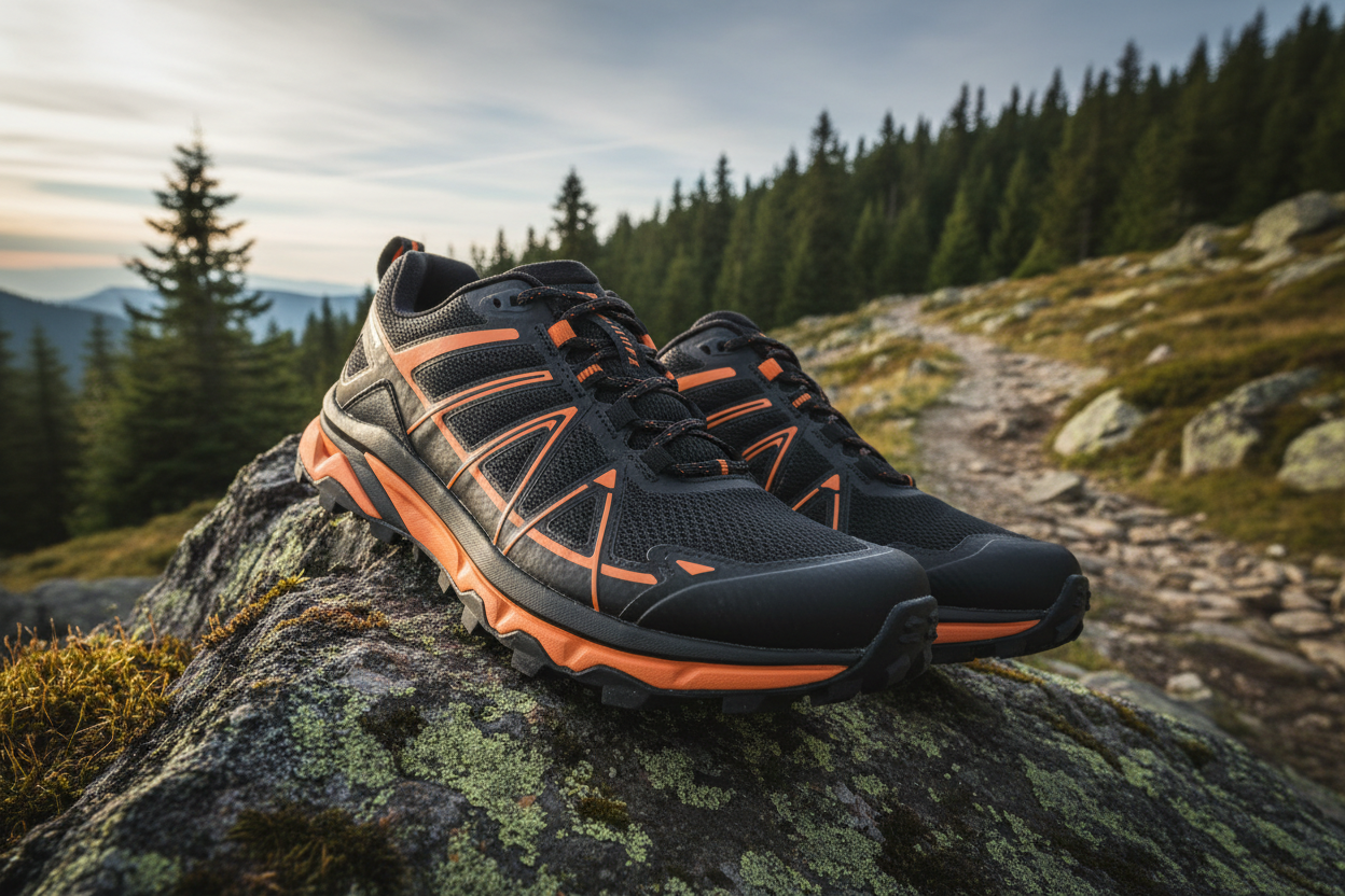 🏔️ Trail Running Schuhe - Für jedes Gelände!
Erobere jeden Untergrund! Robuste Trail-Schuhe für Wald, Berg und Off-Road Marathons.
✅ Features:
🏔️ Aggressive Grip - Perfekte Traktion
🛡️ Rock Plate - Schutz vor Steinen
💧 Wasserdicht - Gore-Tex Membran
💪 Robust - Verstärkte Zehenkappe
🌲 Trail-Ready - Für alle Untergründe
📏 Größen: EU 38-47
🎨 Farben: Schwarz/Orange, Grau/Grün
💡 Ideal für:
Trail Marathons
Bergläufe
Waldwege
Abenteuer-Läufer