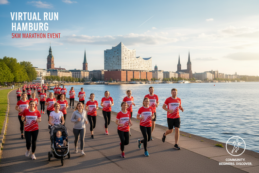 🏃 VIRTUAL RUN HAMBURG 5KM - Moin Moin!
5km für Hamburg! Laufe für die Hansestadt - perfekt für Einsteiger!
✅ Komplett-Paket (€25):
🎽 Hamburg City-Trikot - Elbphilharmonie, Rot/Weiß
🏅 Digitale Medaille - Mit Name & Zeit
📜 Zertifikat - Offiziell
🗺️ 5km Route-Map - Alster-Runde
🏆 Leaderboard - 5km Kategorie
❤️ €11 Charity - Hamburger Kinder-Stiftung
📋 Spendenquittung - Steuerlich absetzbar
🎯 Perfekt für:
Lauf-Anfänger, Familien, Norddeutsche