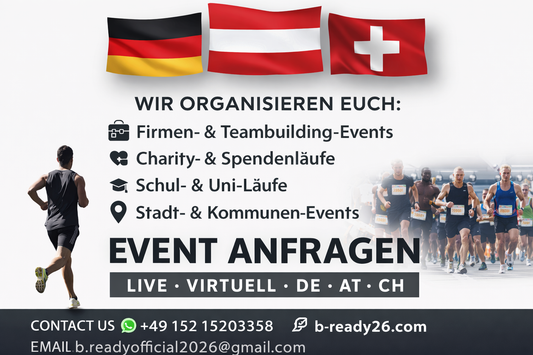 🏃‍♂️ Event anfragen leicht gemacht – mit B-READY26 in Deutschland, Österreich & der Schweiz