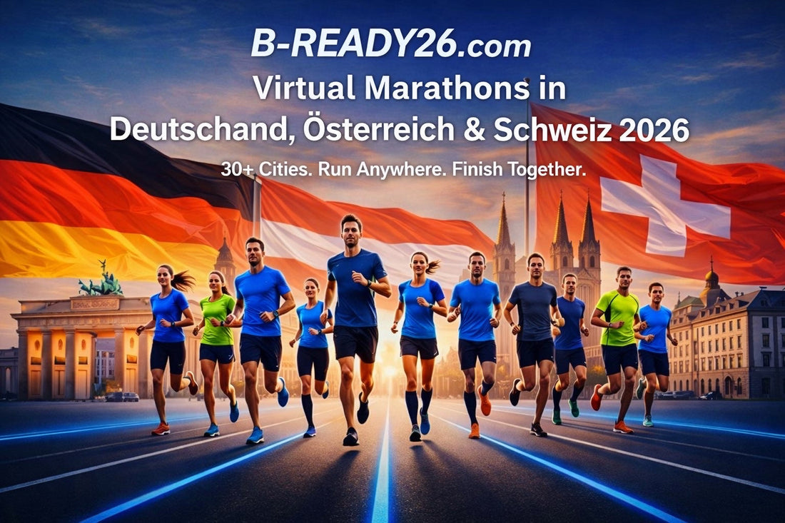 Virtual Marathons in Deutschland, Österreich & Schweiz 2026 - Kompletter Guide