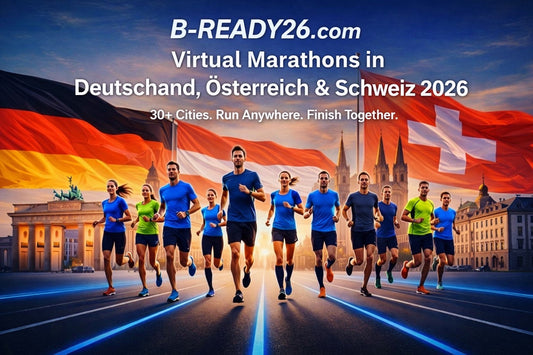 Virtual Marathons in Deutschland, Österreich & Schweiz 2026 - Kompletter Guide