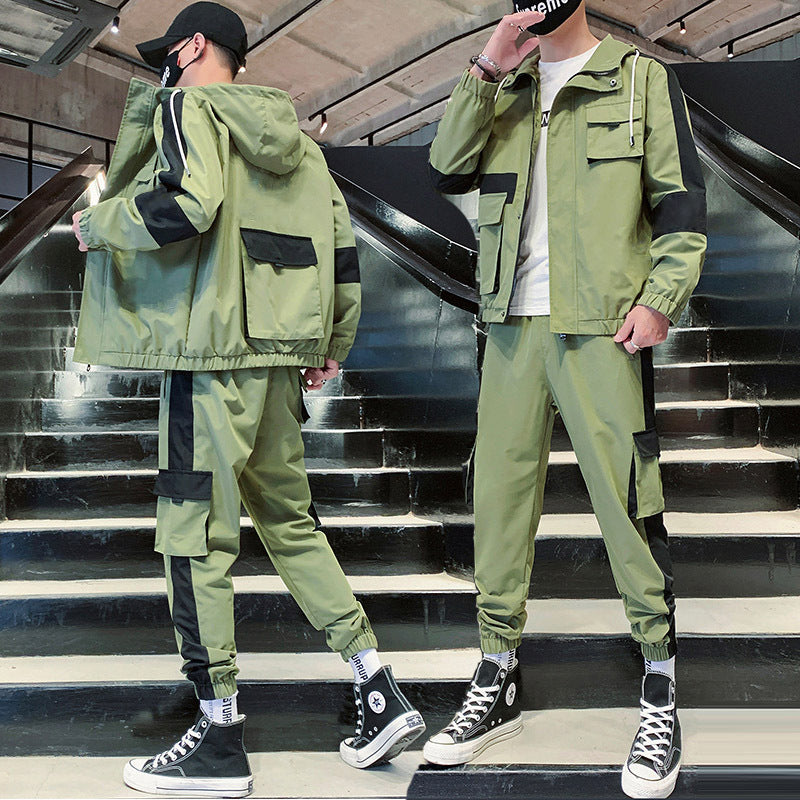 B-READY 
Unisex Fashion Jacket Sportswear Suit