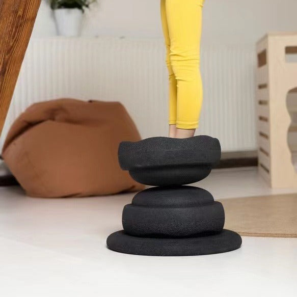 B-READY Kids Children Family Plastic Wood Surf Balance Board