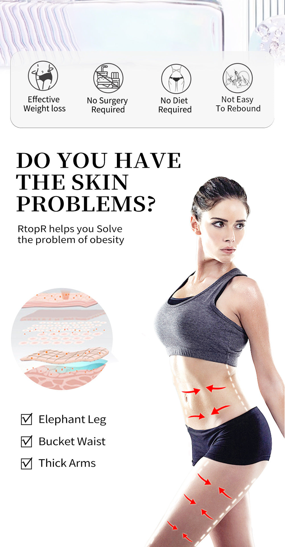 B-READY RtopR Mango Slimming Cream Body Cream Fat Burning Weight loss Skinny Girl new Formula 2026