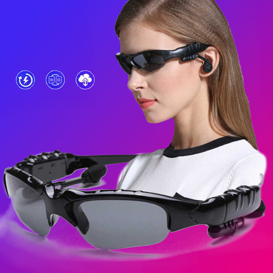 B-READY 2026 4.1 Smart Glasses AI Stereo Bluetooth Sunglasses Wireless Sports Bluetooth Glasses Headset Incoming