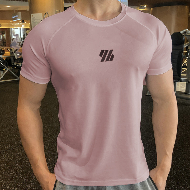 B-READY real Men's Gym Fitness Bodybuilding Sportswear Quick-drying Compressed Clothes