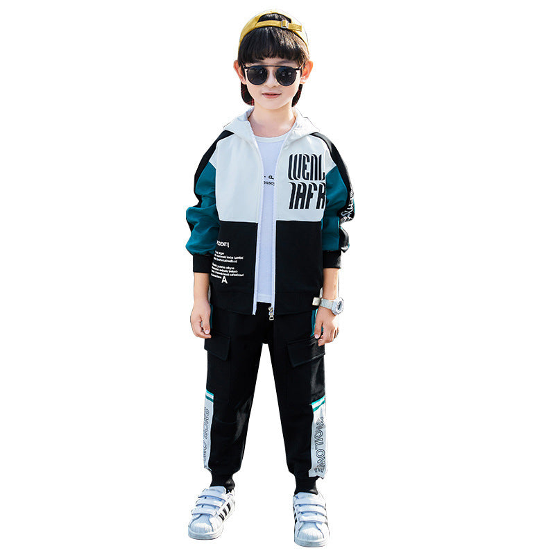 B-READY Jungen Frühlingskleidung Sportjacke Hose Anzug