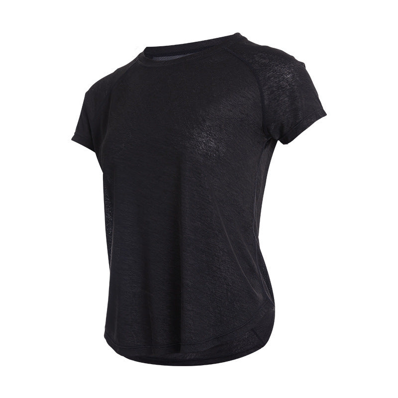 B-READY Woman Gym Running Training Loose T-Shirt