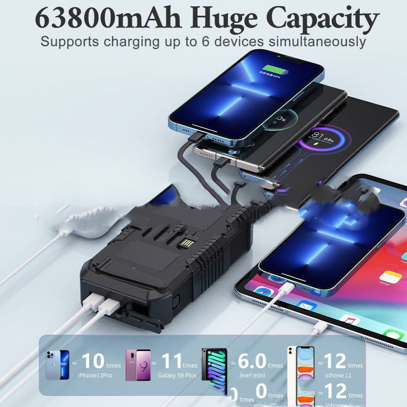 B-READY Solar Portable Power Source Large Capacity Hand Charger B-PREPARED 2026