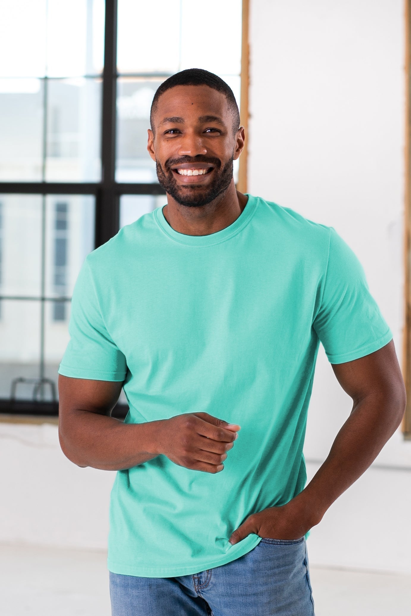 B-READY 
Unisex Premium Cotton Short Sleeve Tee (Fashion Colors)