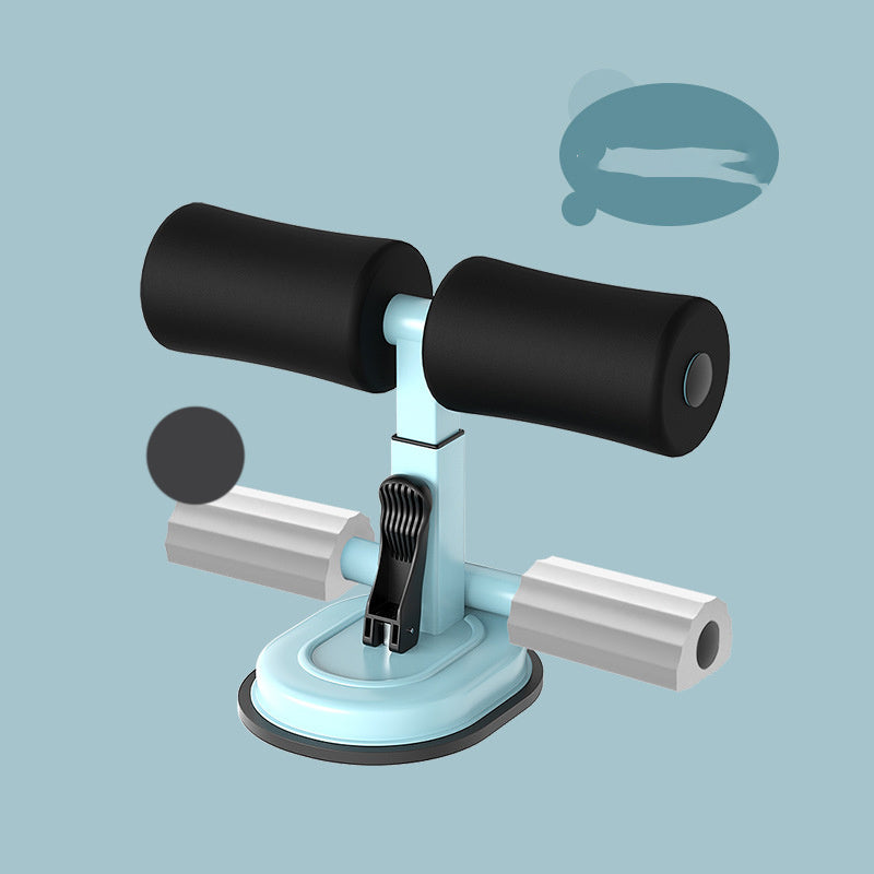 B-READY Couple Adjustable Sit-up Bar Floor Assistant Abdominal Exercise Stand