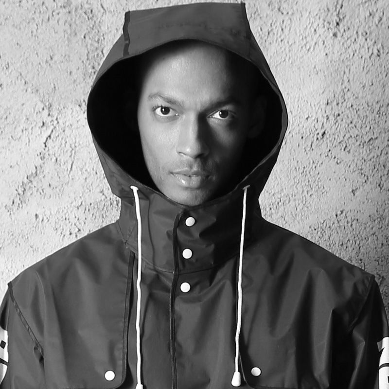 B-READY Long full body fashion transparent tactical riding raincoat B-PREPARED 2026