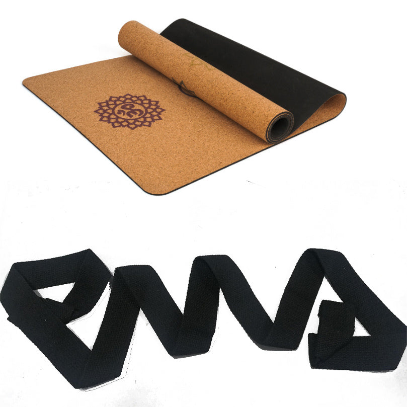 B-READY Cork Yoga Mat Yoga Matte  I LOVE APICHAYA